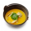 Мангэцу куриму суп с пельменями с гребешком и сельдереем