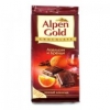 Шоколад «Альпен Гольд Апельсин и Бренди»