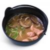 Исикари мисо суп с лапшой, лососем и шиитаке